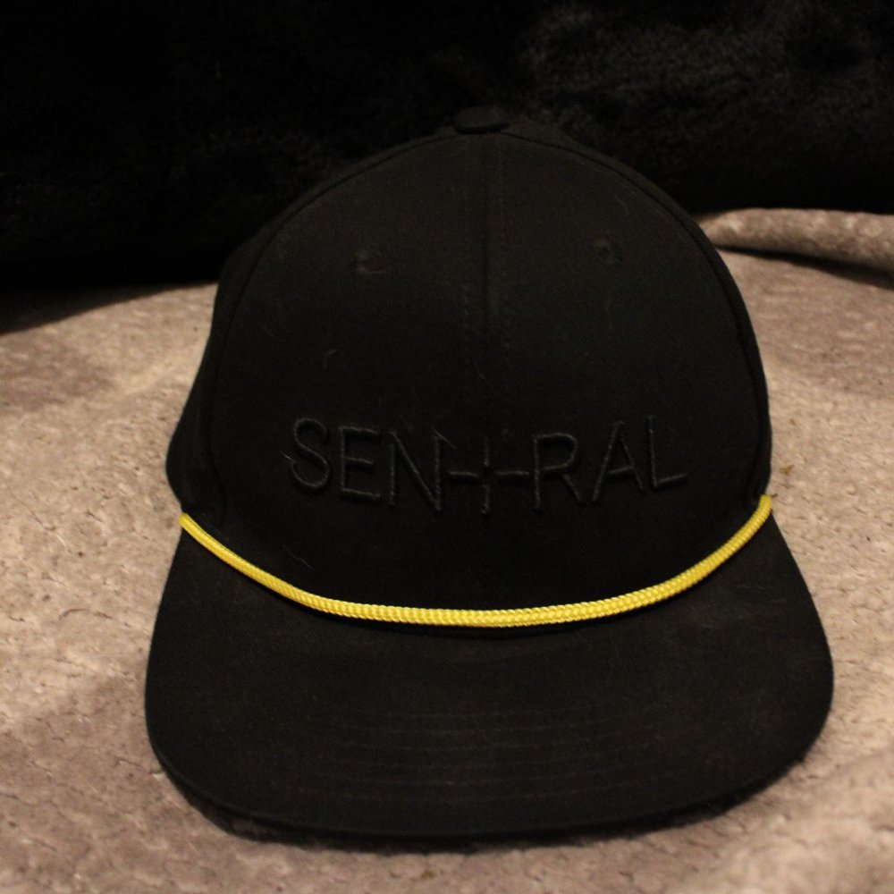 Black Snapback Hat